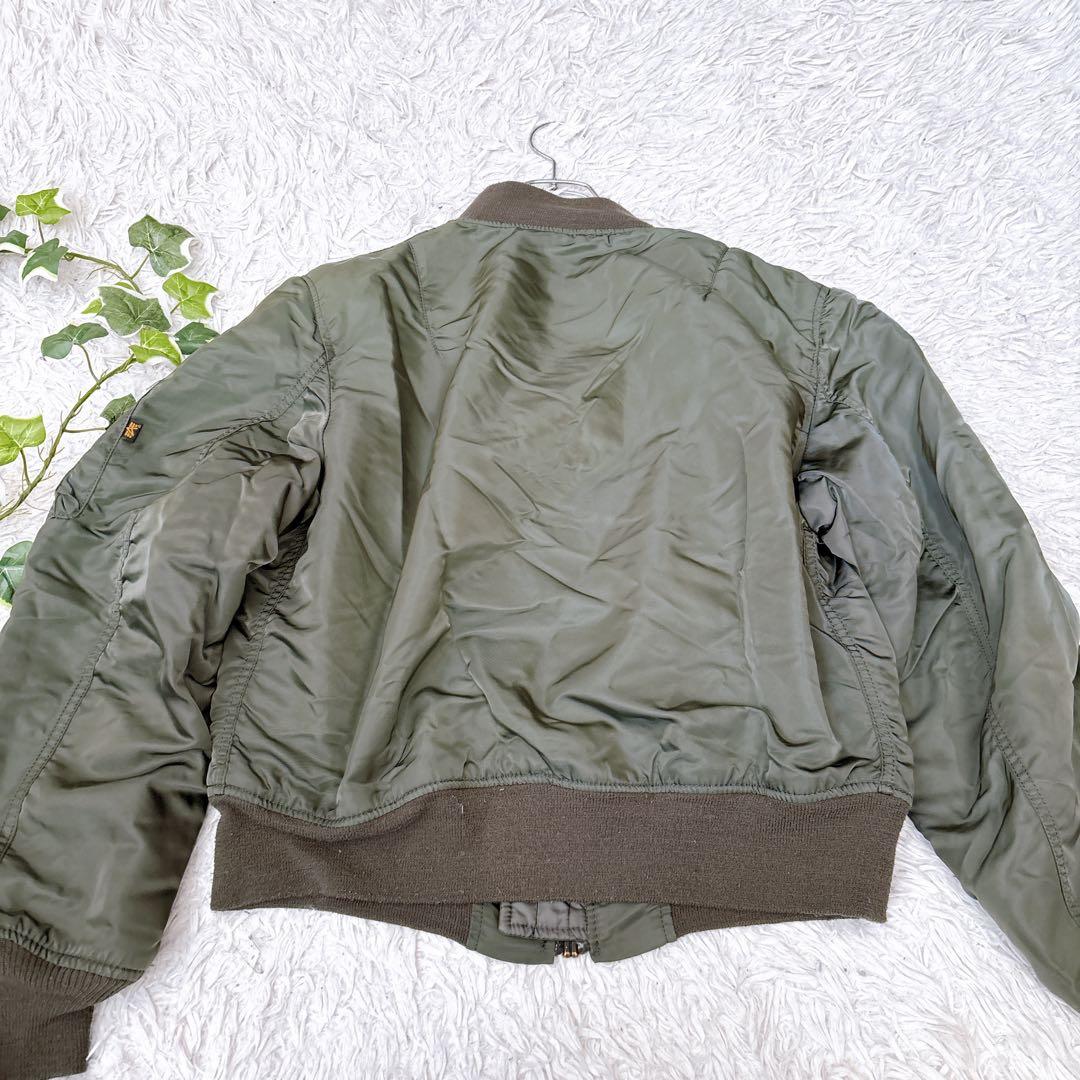 USA製 アルファ MA-1 MIL-J-8279 フライトジャケット　M