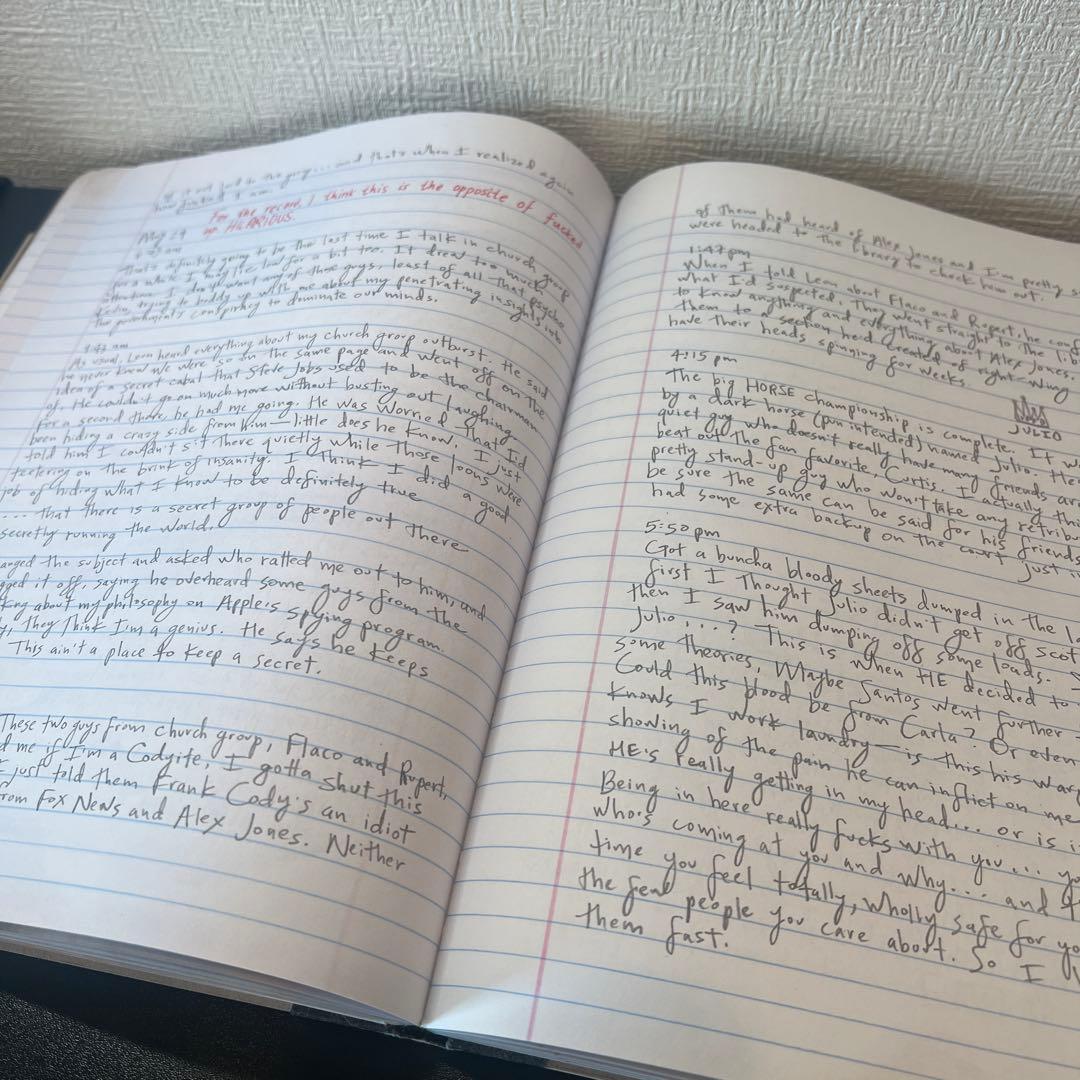 【レア品】エリオットの日記 Mr. Robot コレクターズブック