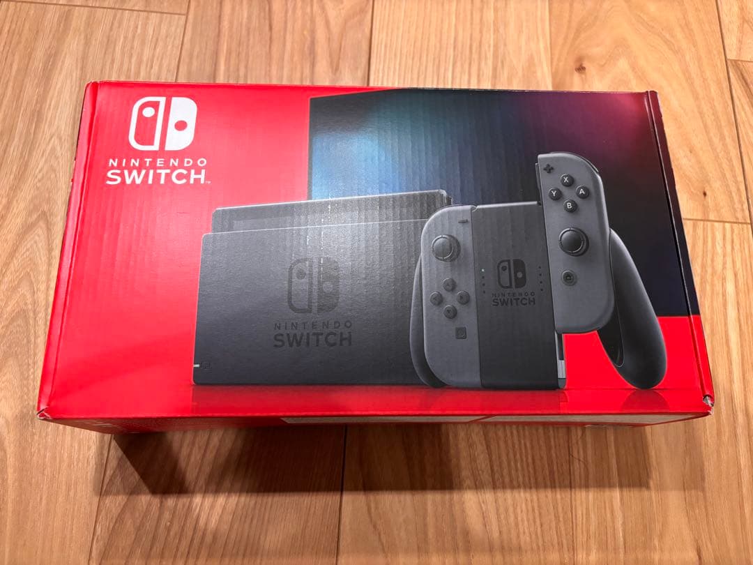Nintendo Switch 本体 グレー ジョイコン付き