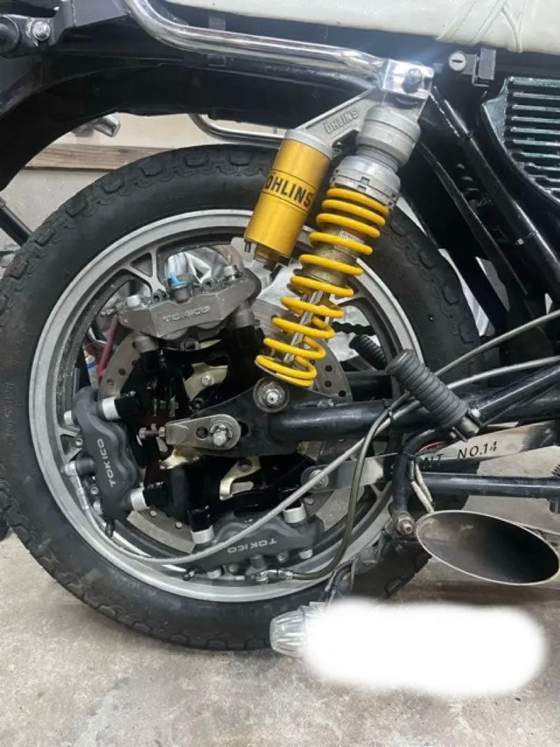 gs400用 リアディスク、ホイール　トリプルキャリパー　ポン付けフルセット