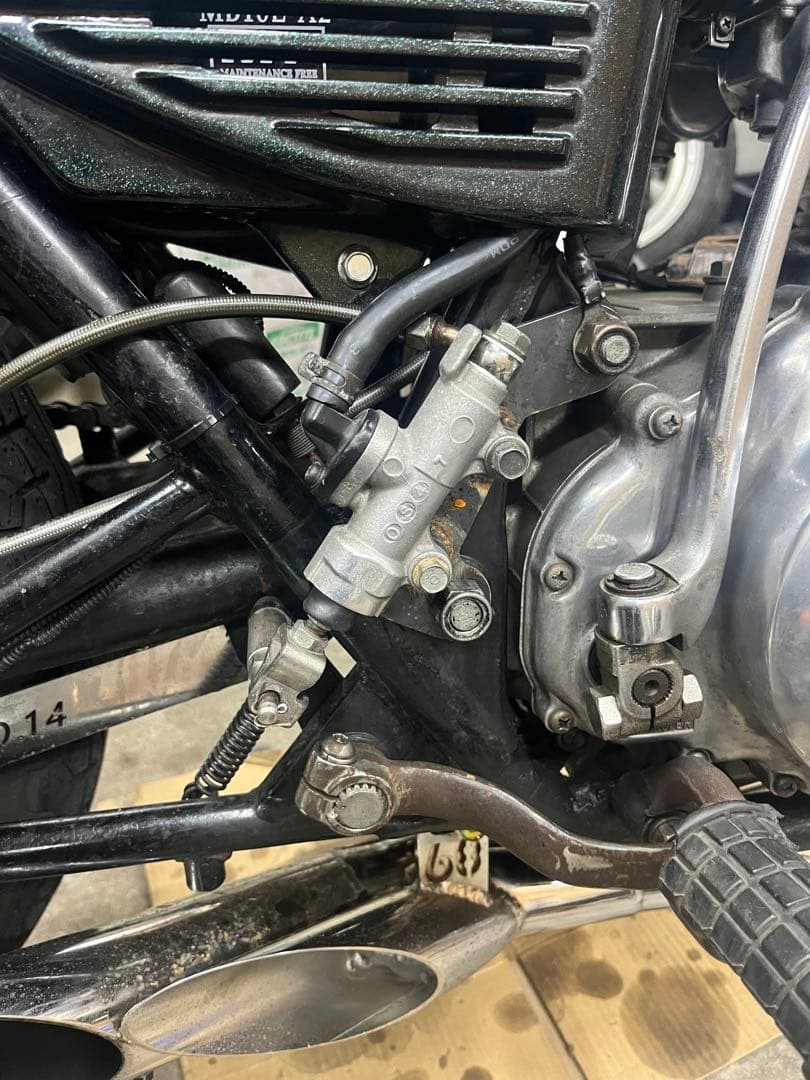 gs400用 リアディスク、ホイール　トリプルキャリパー　ポン付けフルセット