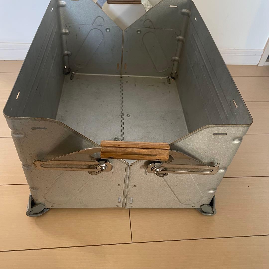 スノーピーク　シェルフコンテナ50 シェルコン　2個セット　天板付き