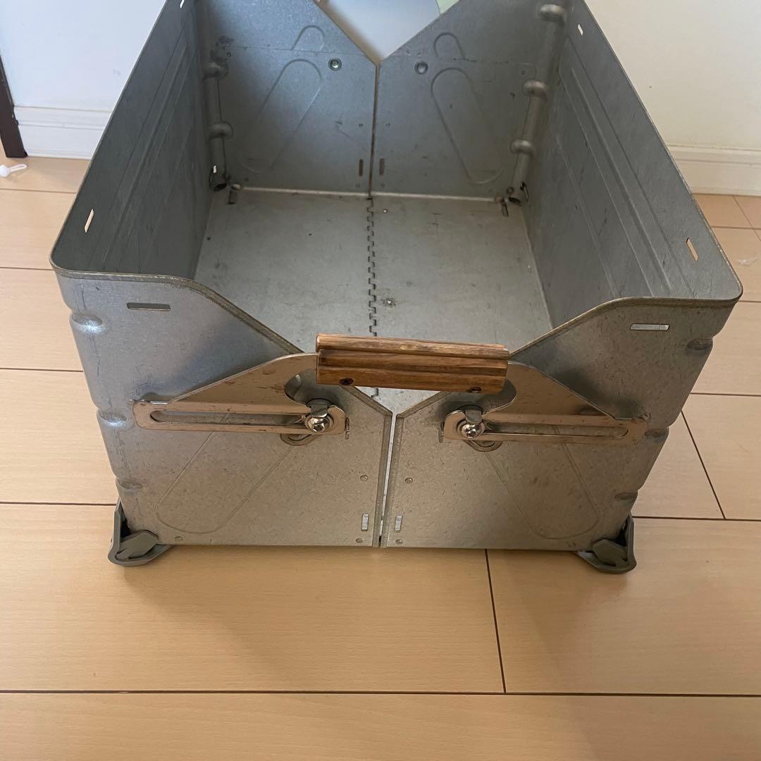 スノーピーク　シェルフコンテナ50 シェルコン　2個セット　天板付き