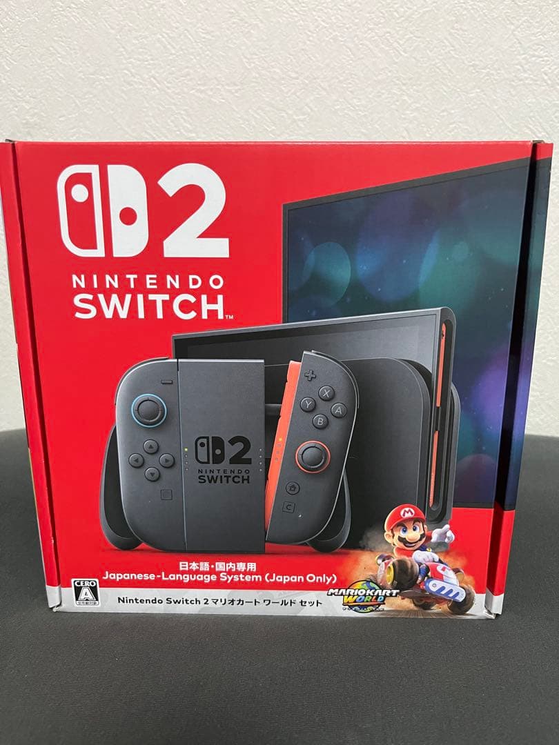 Nintendo Switch 2 日本語専用 マリオカートワールドセット本体