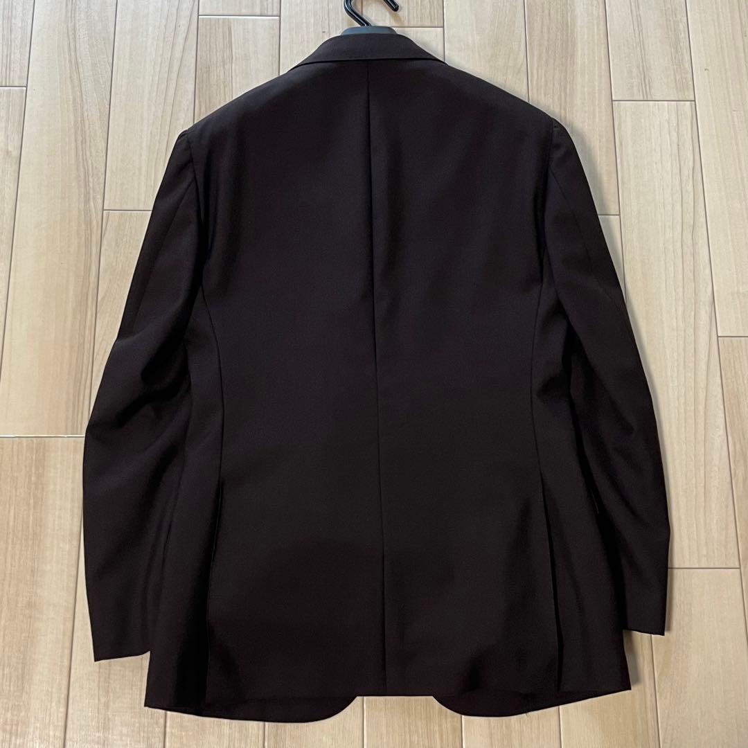 UNITED ARROWS CANONICO社 ダークブラウンスーツ 46