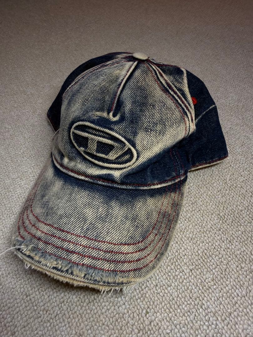 最終価格DIESEL デニムキャップ