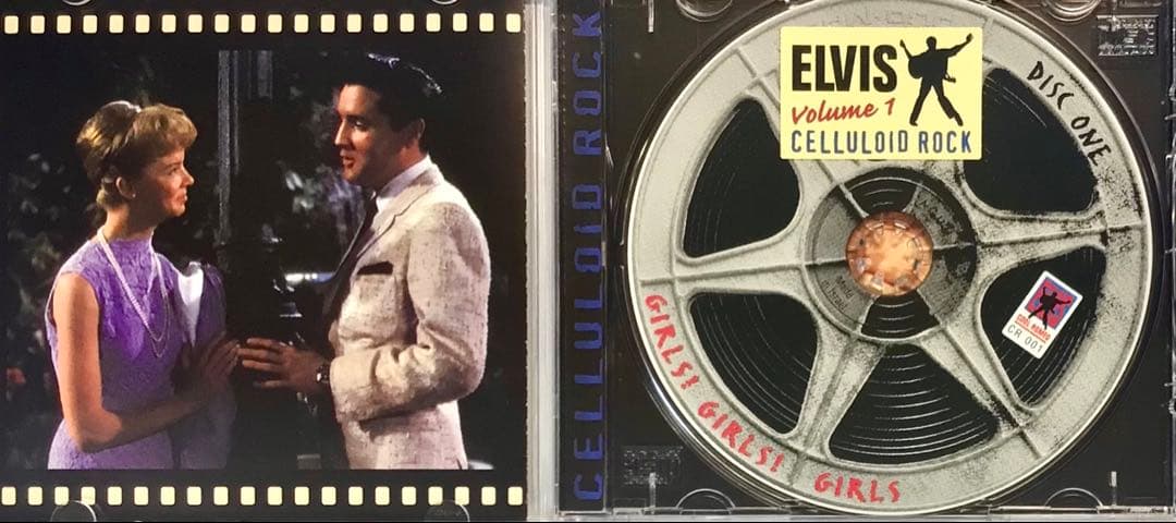 BOX欠品 ELVIS PRESLEY CELLULOID ROCK CDセット