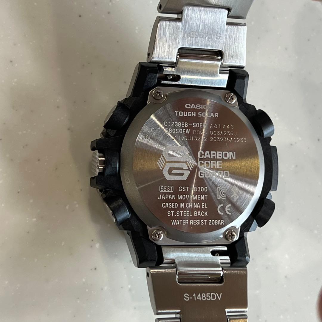 【新品未使用、完備品】G-SHOCK GST-B300 Bluetooth搭載