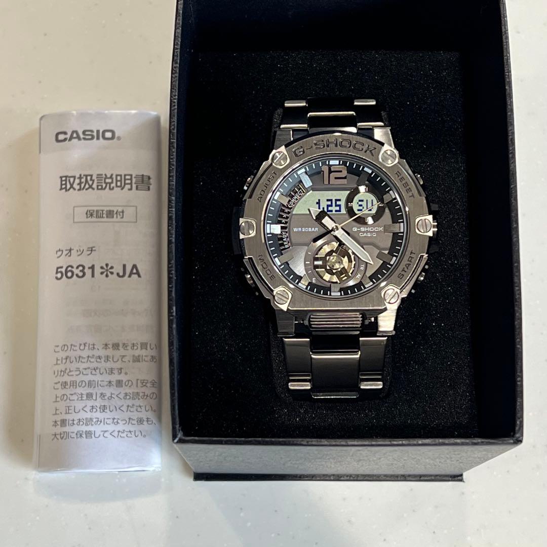 【新品未使用、完備品】G-SHOCK GST-B300 Bluetooth搭載