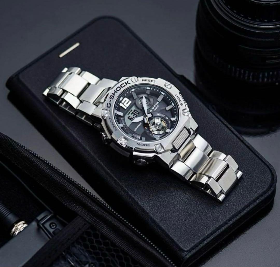 【新品未使用、完備品】G-SHOCK GST-B300 Bluetooth搭載