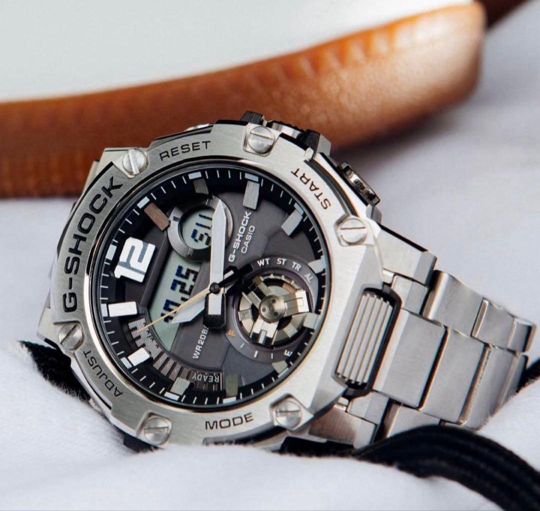 【新品未使用、完備品】G-SHOCK GST-B300 Bluetooth搭載