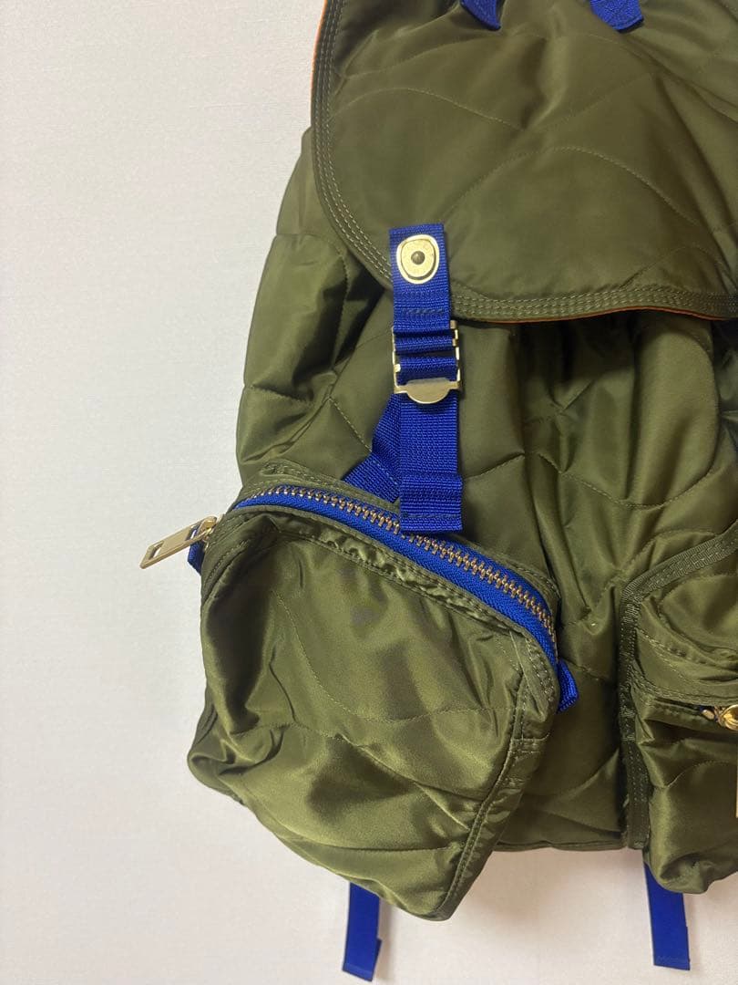 sacai porter バックパック リュック　カーキ 2018年