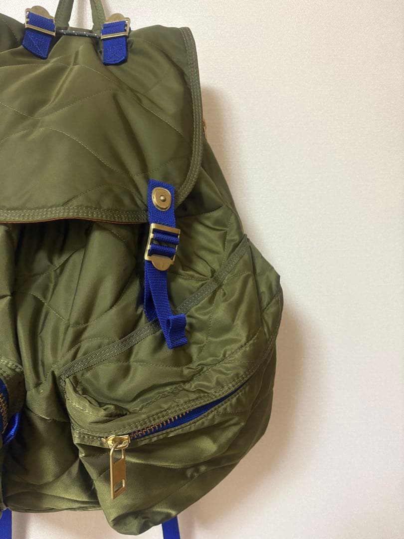 sacai porter バックパック リュック　カーキ 2018年