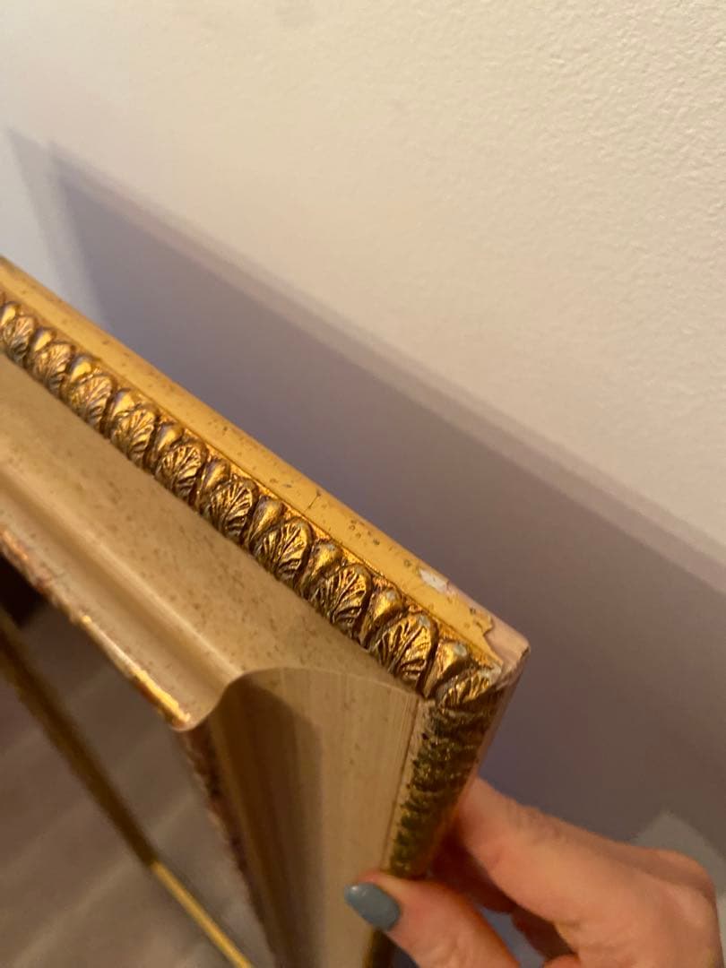 値下げ　イタリアアンティークミラー　美品♡