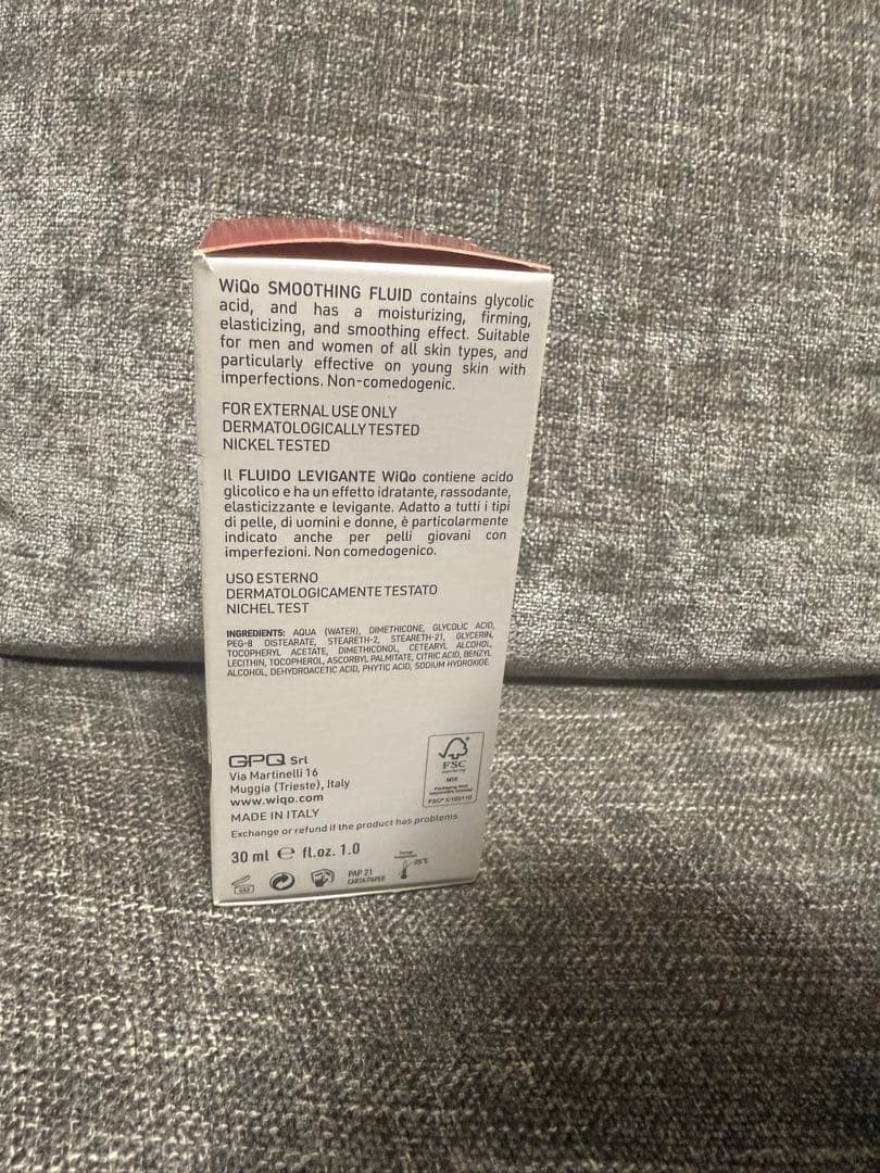 WiQo Smoothing Fluid 30ml 2本セット　ワイコ