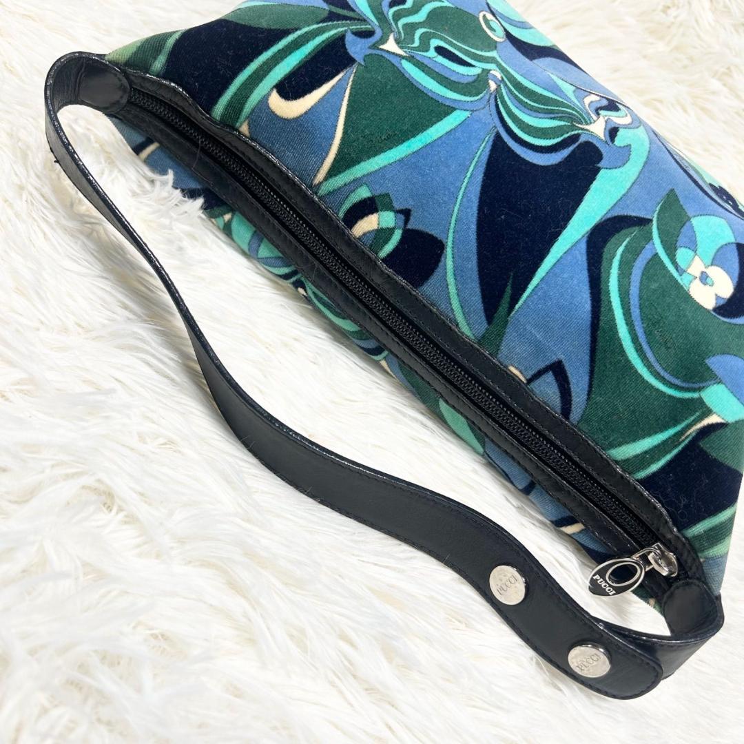 希少✨ エミリオプッチ スエード ワンショルダーバッグ アクセサリーポーチ