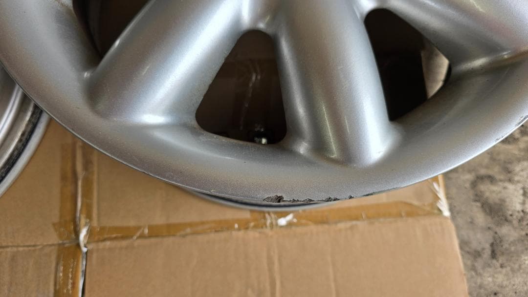 【引取限定】MINI純正　17インチ シルバー 5スポークホイール