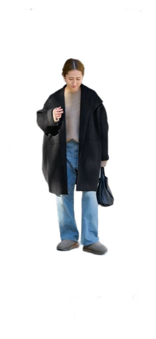 FRAMeWORK ハミルトンリバーフーディポンチョ