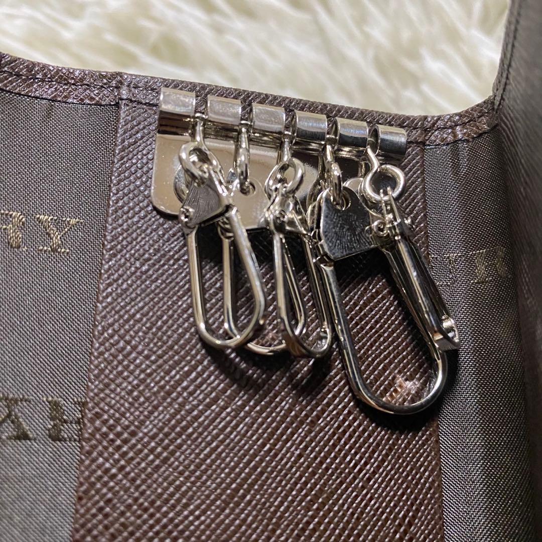 【未使用・箱付き✨】BURBERRY 5連 キーケース ノバチェック
