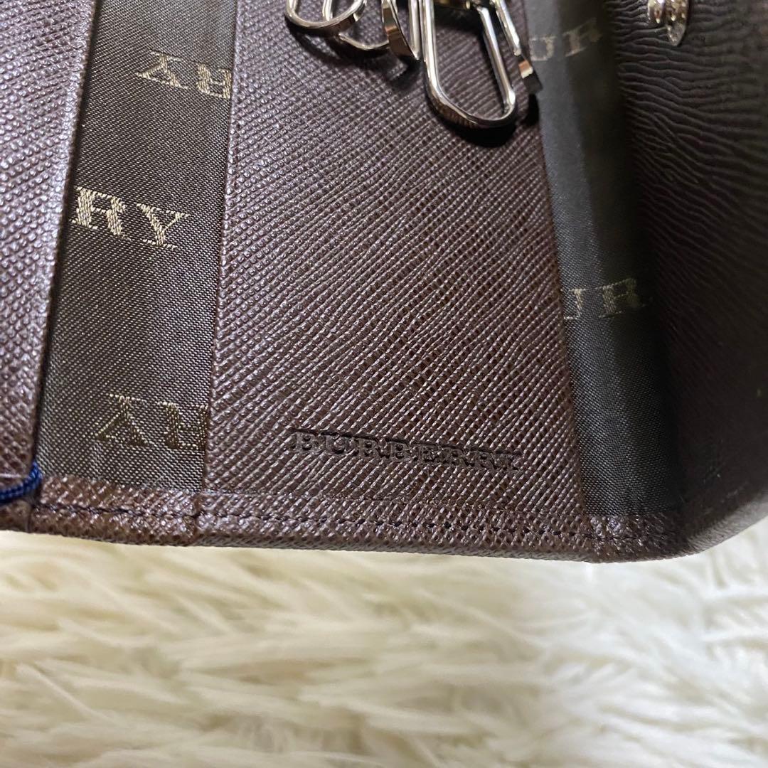 【未使用・箱付き✨】BURBERRY 5連 キーケース ノバチェック