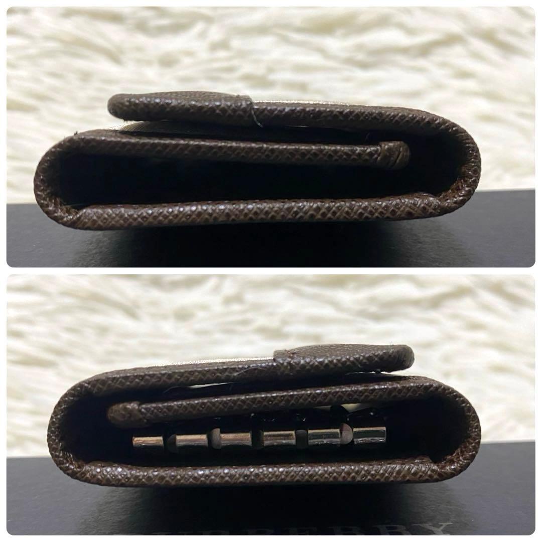 【未使用・箱付き✨】BURBERRY 5連 キーケース ノバチェック