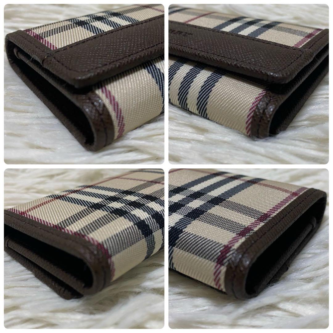 【未使用・箱付き✨】BURBERRY 5連 キーケース ノバチェック