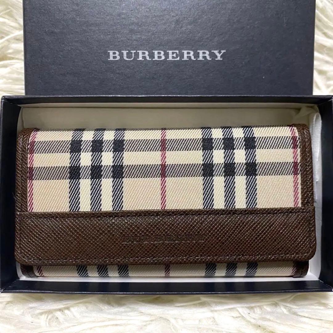 【未使用・箱付き✨】BURBERRY 5連 キーケース ノバチェック