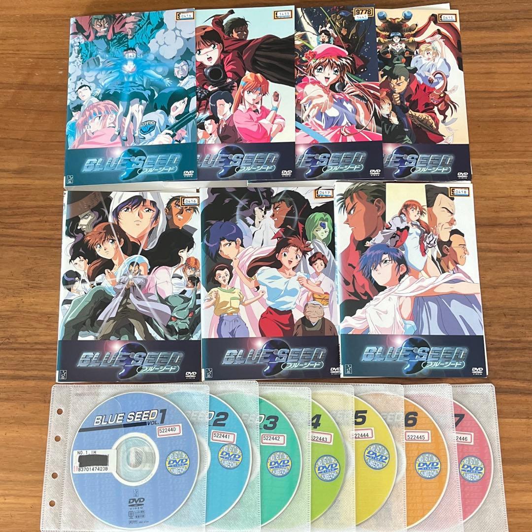 BLUE SEED ブルーシード　DVD 全7巻　全巻セット