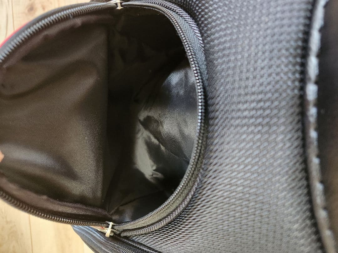 美品 テーラーメイド SY202 キャディバッグ 9型 赤×黒 フード付き