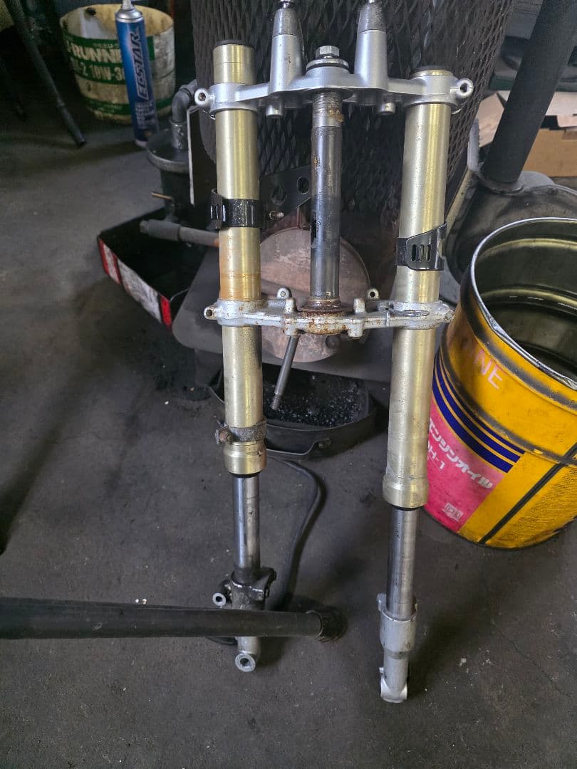 KSR50 フロントフォーク　ジャンク