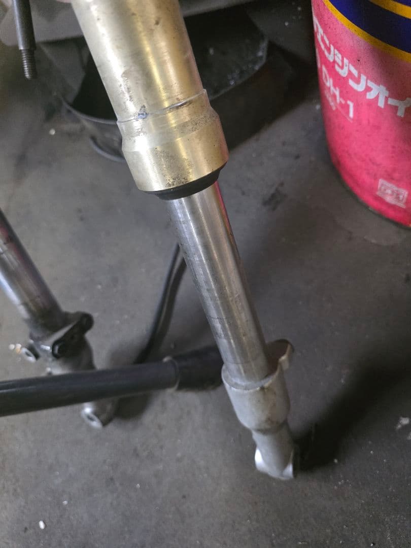 KSR50 フロントフォーク　ジャンク