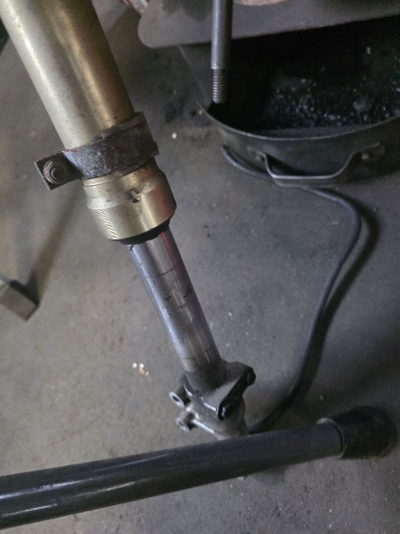 KSR50 フロントフォーク　ジャンク