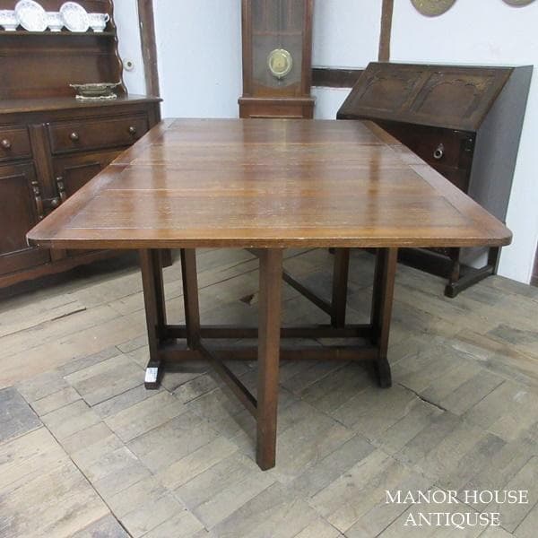 イギリス アンティーク 家具 ゲートレッグテーブル ダイニング 英国 6566d