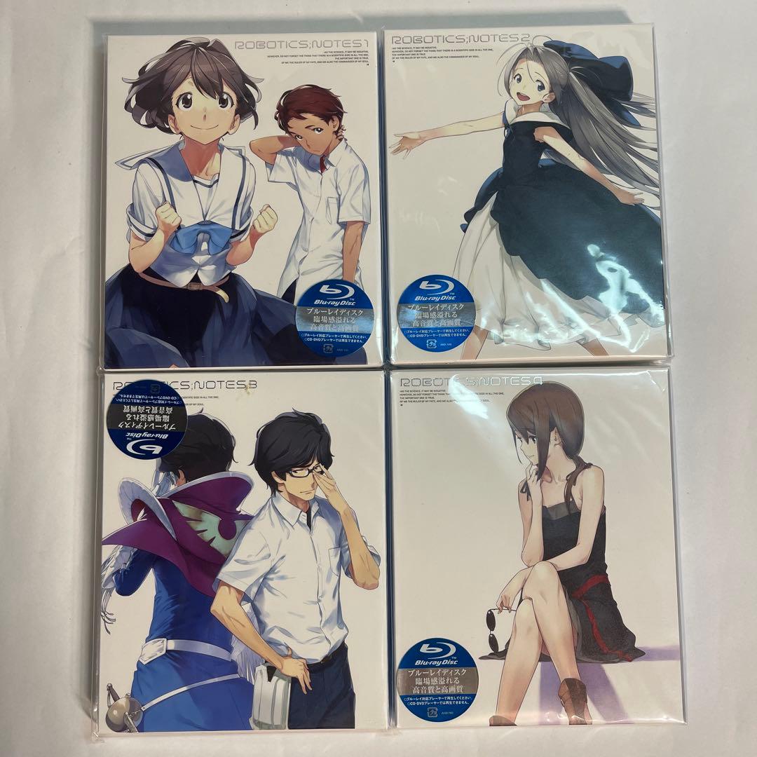 【ディスク未開封】ロボティクスノーツ Blu-ray 限定版 全9巻 BOX付