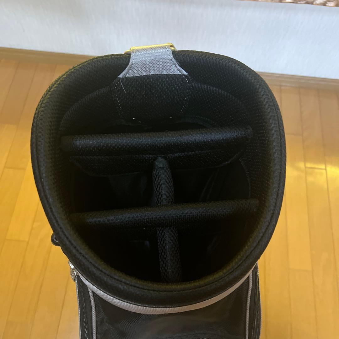 TOUR STAGE キャディバッグ シルバー/ブラック