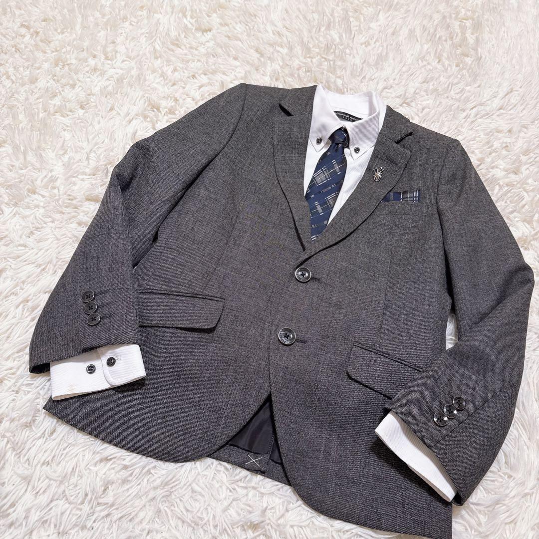 極美品　ヒロミチナカノ　男児　150cm スーツセット
