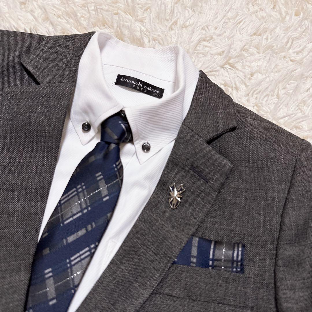 極美品　ヒロミチナカノ　男児　150cm スーツセット