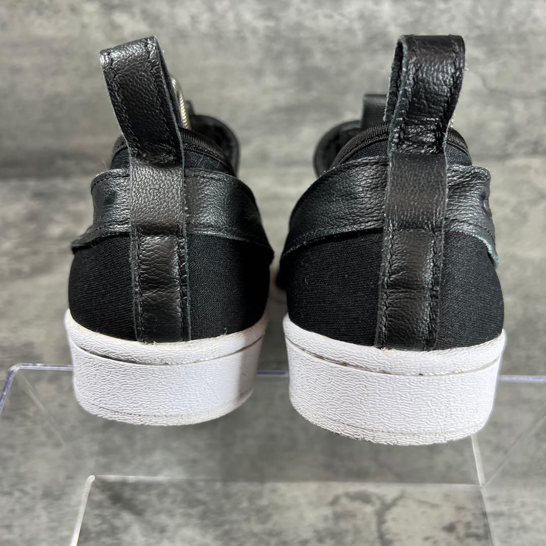 【アディダス】（22.5）スーパースター スリッポン ブラック FW7051