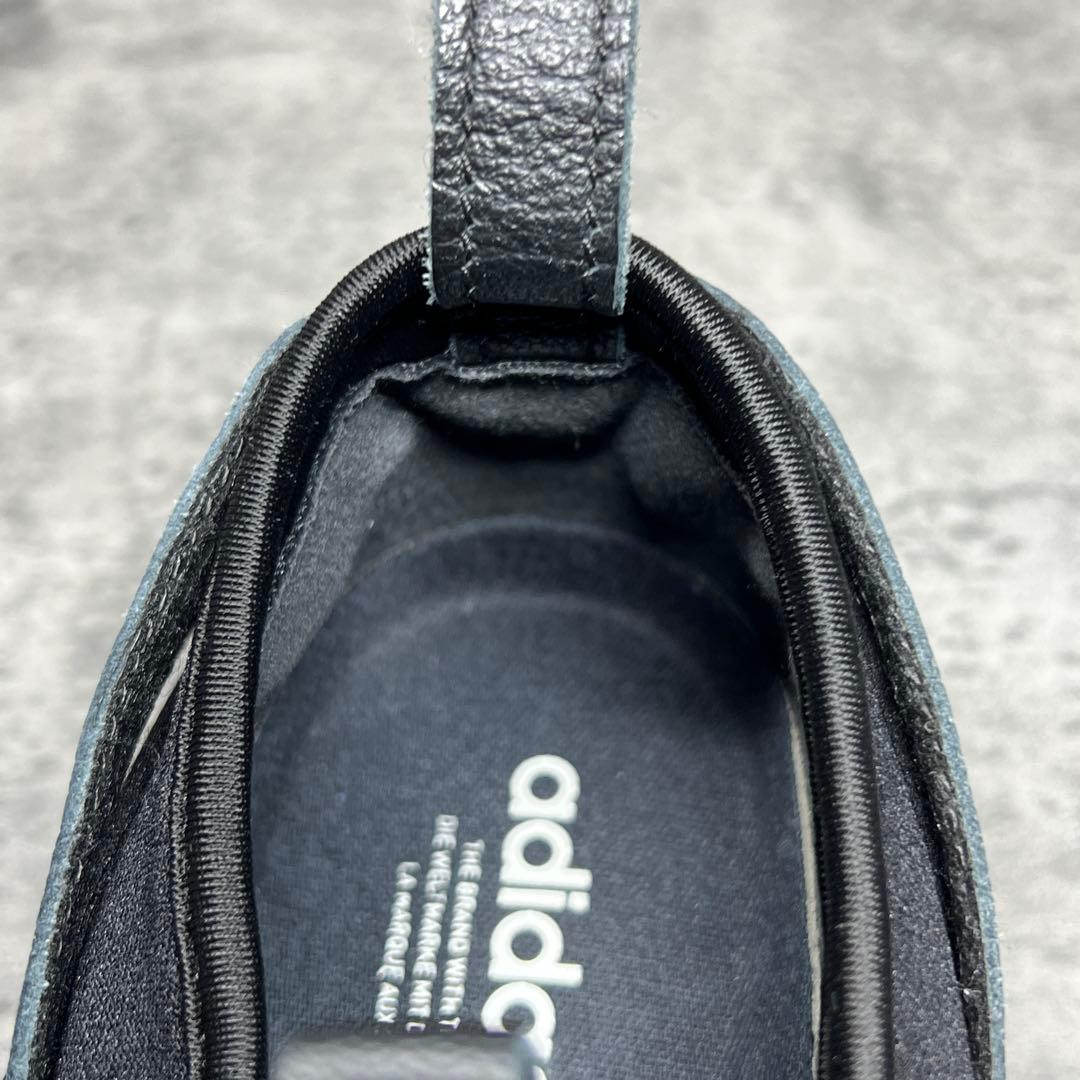 【アディダス】（22.5）スーパースター スリッポン ブラック FW7051