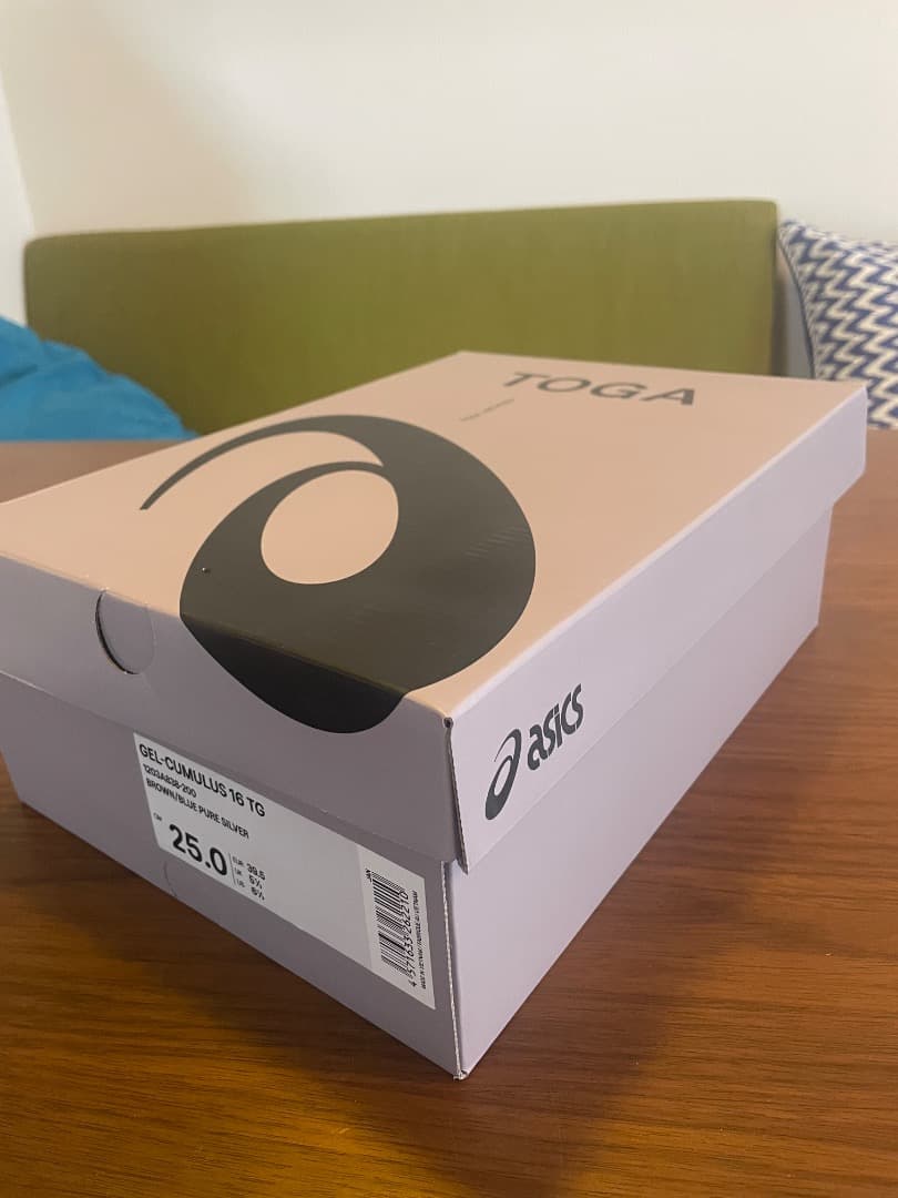 ASICS TOGA スニーカー ブラウン/オレンジ/ブルー