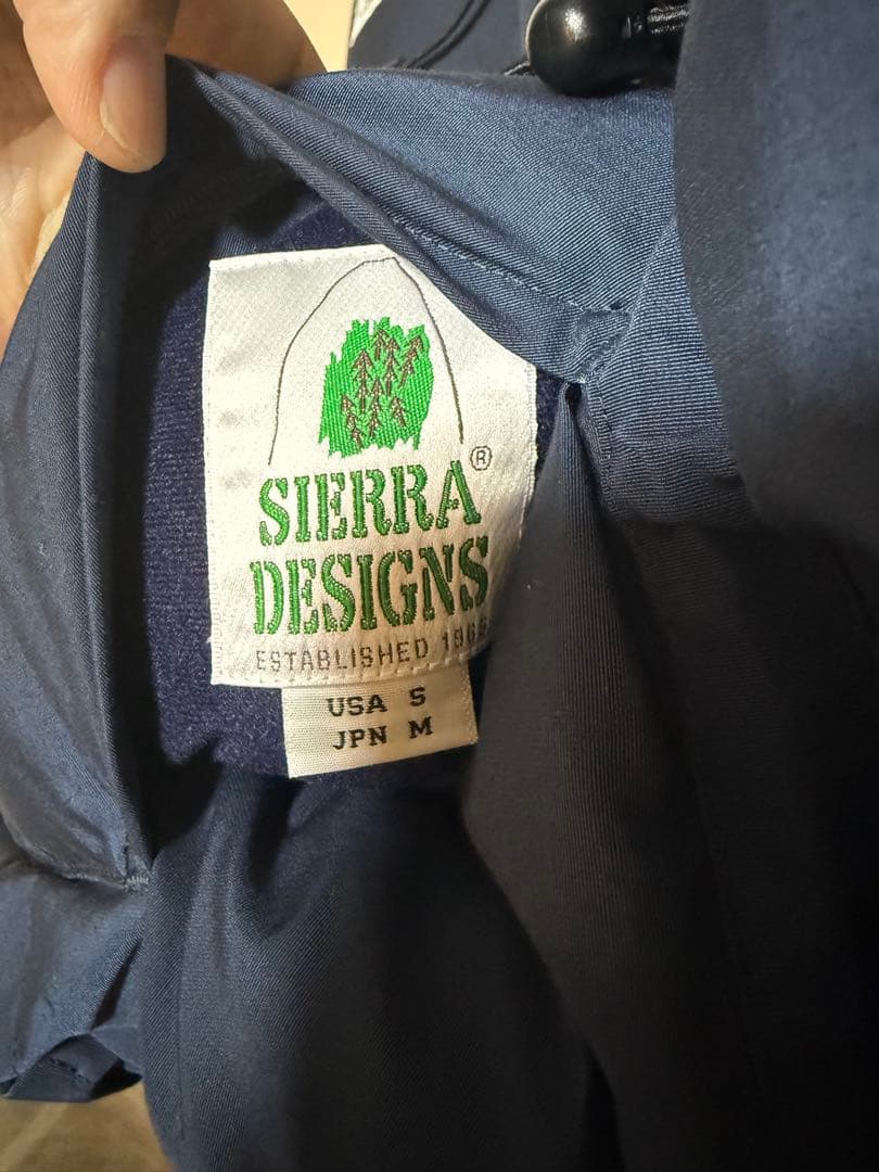 美品SIERRA DESIGNS x BEAUTY&YOUTH ダウンベスト