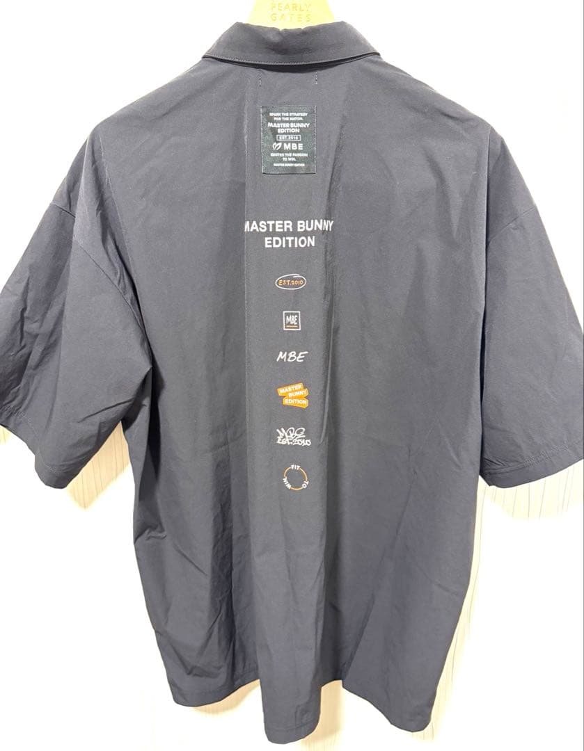 MASTER BUNNY EDITION ポロシャツ ブラック