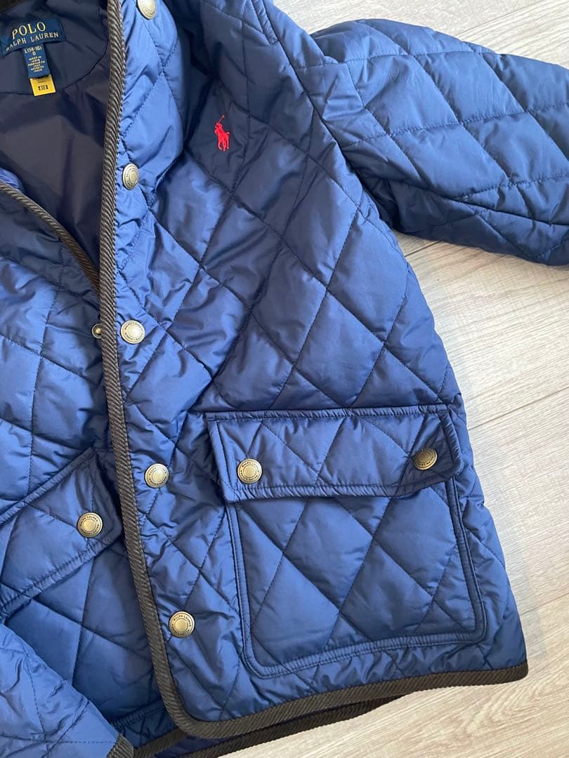 Polo Ralph Lauren ネイビー キルティングジャケット Lサイズ