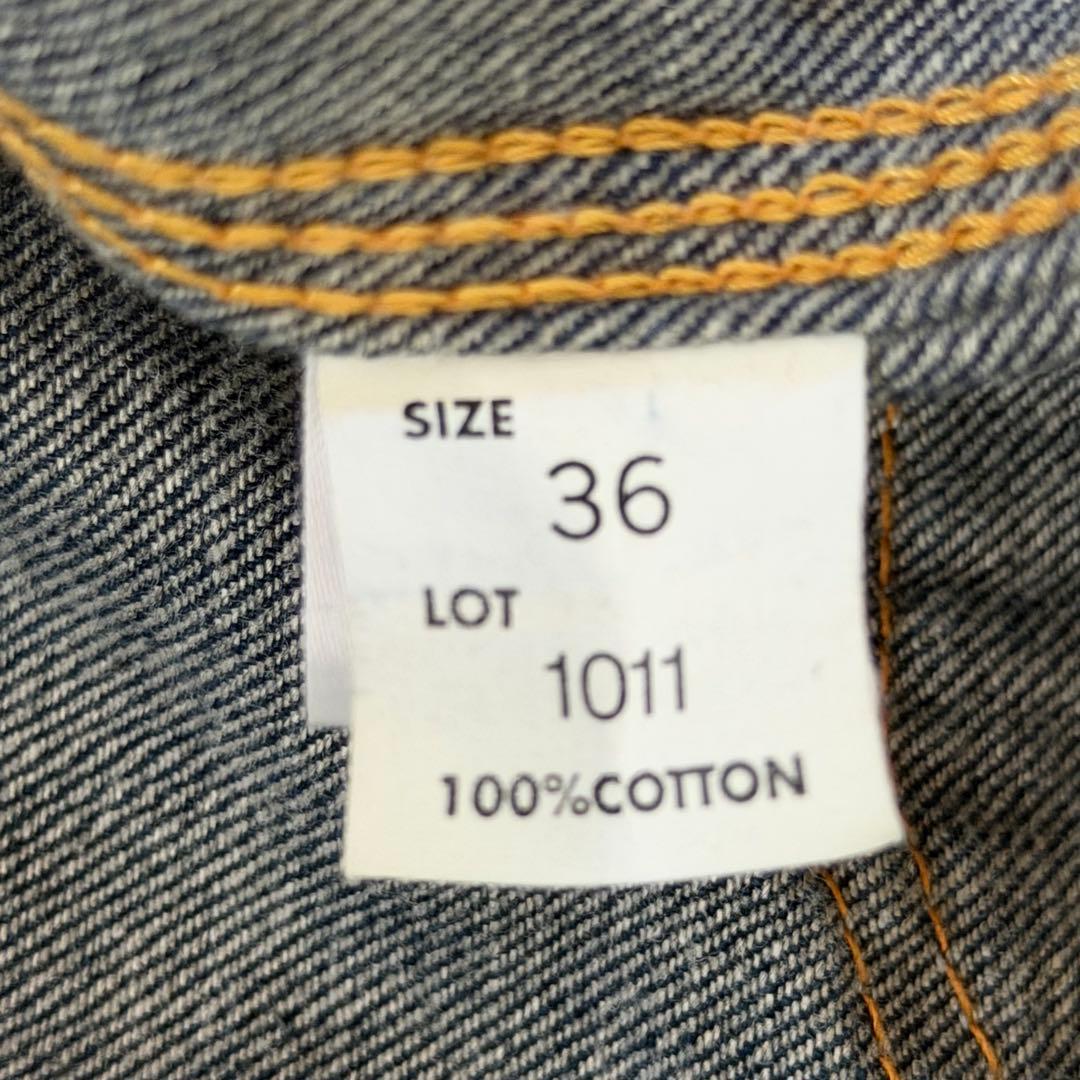 30s 復刻 Lee リー カウボーイ デニムジャケット1st 1011 36