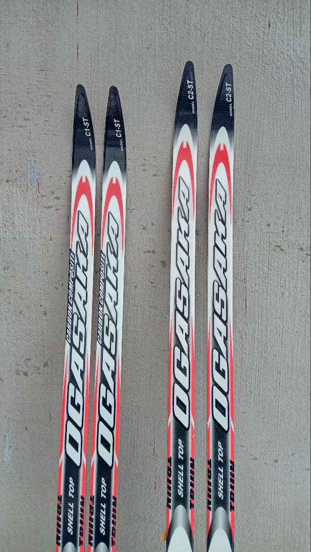 OGASAKAクロスカントリースキーc1st185cm c2st190cm2 本