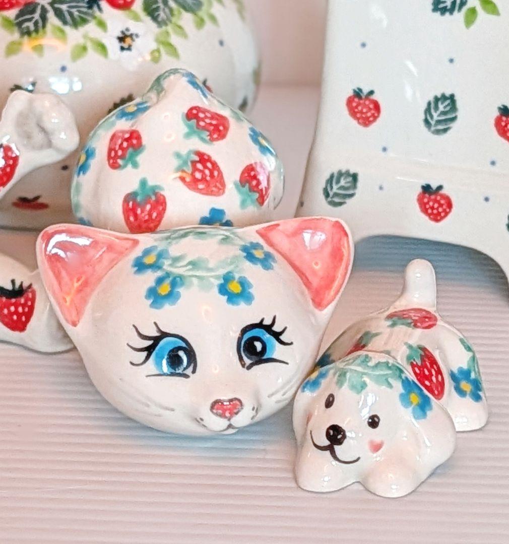 ポーリッシュポタリー いちごセット♡.*・゜