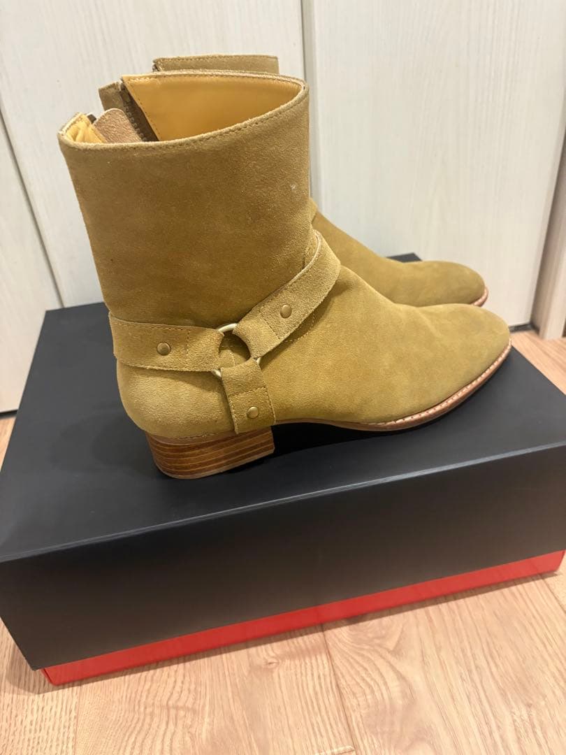 コ*ク様 スウェードサイドゴアブーツ　SAINT LAURENT