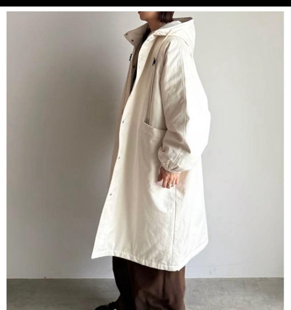 arulle inner cotton casual coat 【新品タグ付き