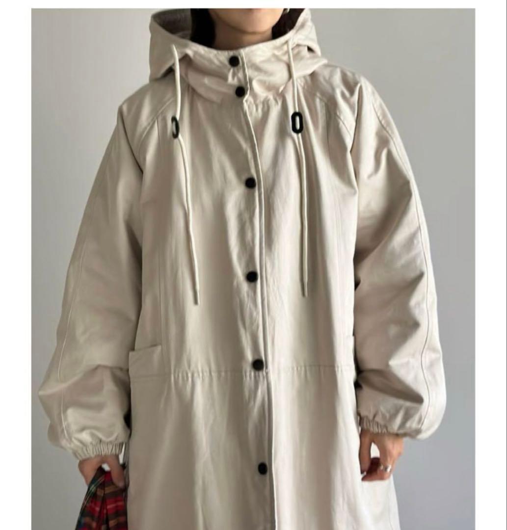 arulle inner cotton casual coat 【新品タグ付き