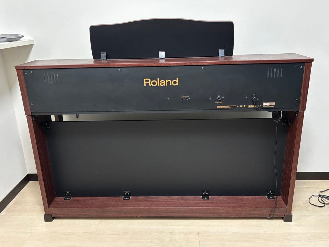 Roland HP505-GP 12年製電子ピアノ 　ブラウンマホガニー